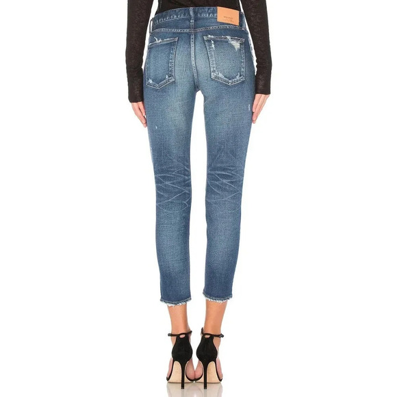 MOUSSY VINTAGE Nancy Skinny Denim Jeans Blue Size 25 - Picture 3 of 9